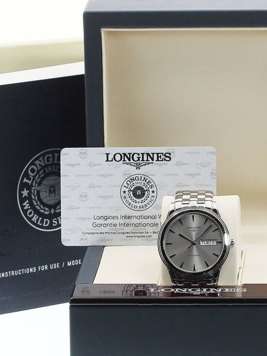LONGINES Flagship L4.899.4 Day date Silver Dial Automatic Men\'s Watch_933724 main image 5